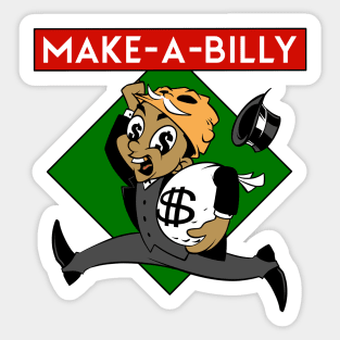 MAKE-A-BILLY FULL COLOR Sticker